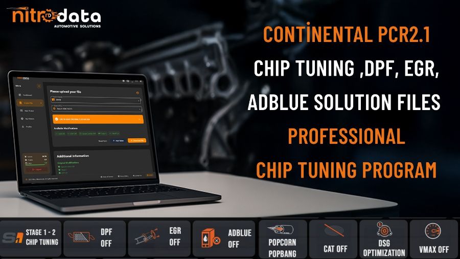 PCR2.1 Chip Tuning, DPF-EGR-AdBlue Solution Files | Automatic ECU Software Solutions with Nitro Data