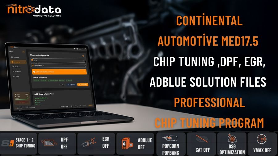 MED17.5 Chip Tuning, DPF-EGR-AdBlue Solution Files | Automatic ECU Software Solutions with Nitro Data