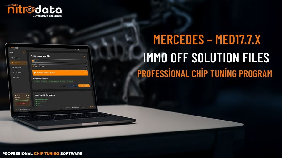 MERCEDES – MED17.7.x IMMO OFF Rehberi | Nitro Data ECU Çözümleri