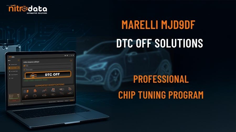 MJD9DF DTC OFF Çözümleri | Nitro Data ile Otomatik Arıza Kodu Silme ve Optimizasyon