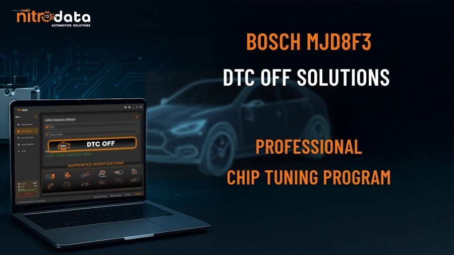 MJD8F3 DTC OFF Решения | Удаление Кодов Ошибок - Nitro Data