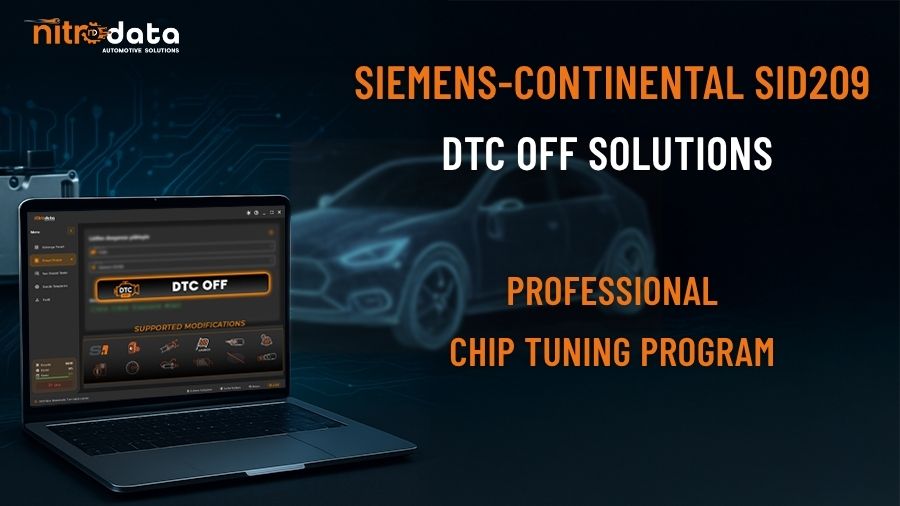 SID209 DTC OFF Решения | Удаление Кодов Ошибок - Nitro Data
