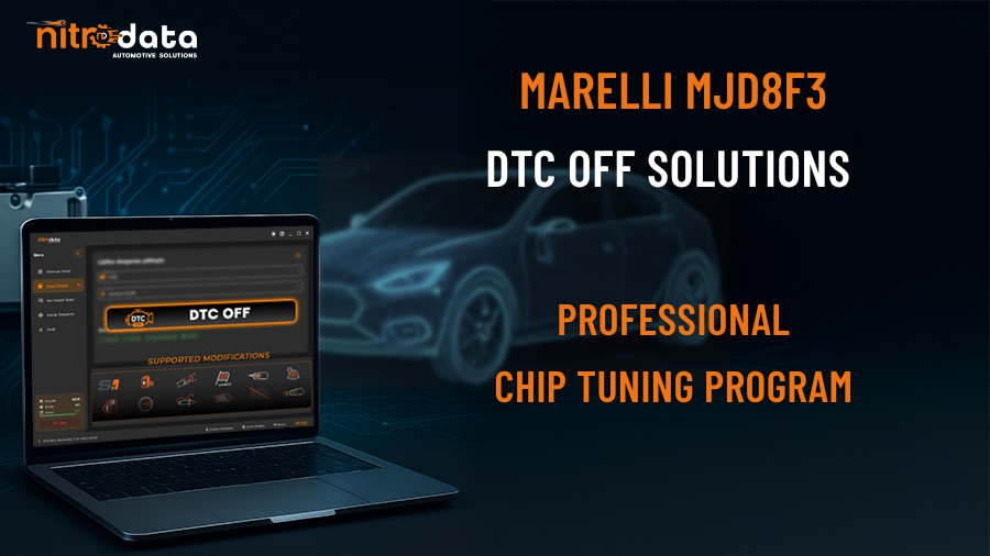 MJD8F3 DTC OFF Lösungen | Fehlercode-Löschung - Nitro Data