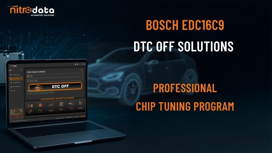 EDC16C9 DTC OFF Solutions | Automatic Fault Code Deletion - Nitro Data