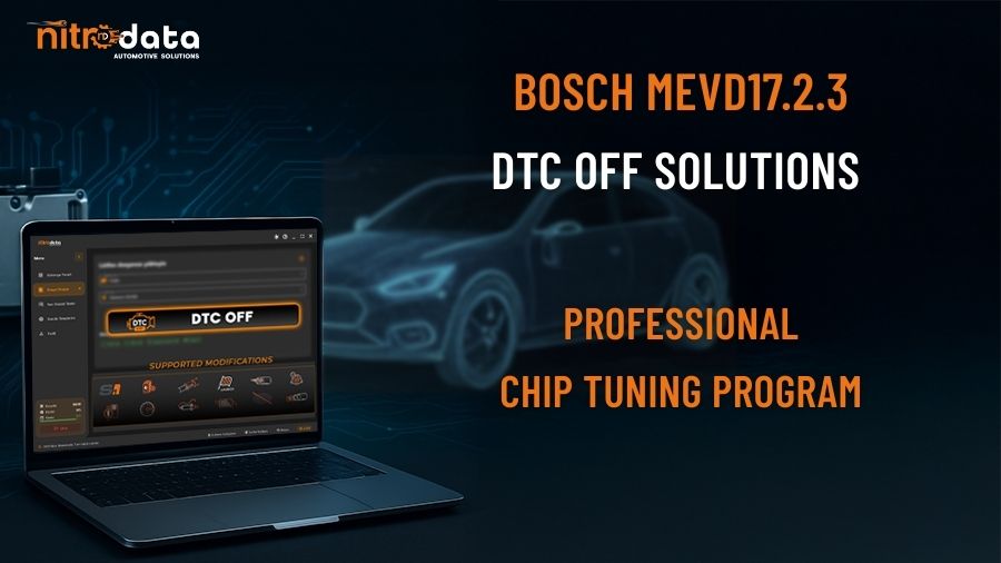 MEVD17.2.3 DTC OFF Solutions | Suppression Code Défaut - Nitro Data